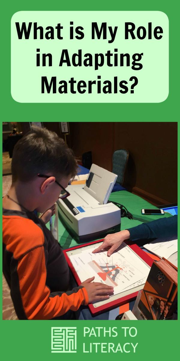 Collage of What Is My Role in Adapting Materials