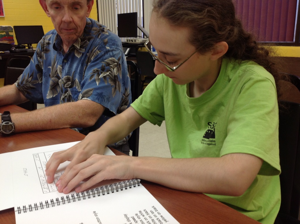 Evaluating a screen shot of the iPad