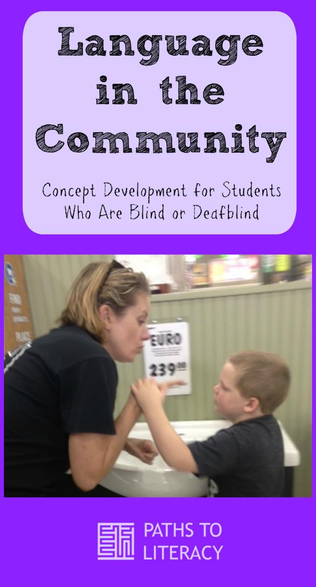 Collage of language in the community