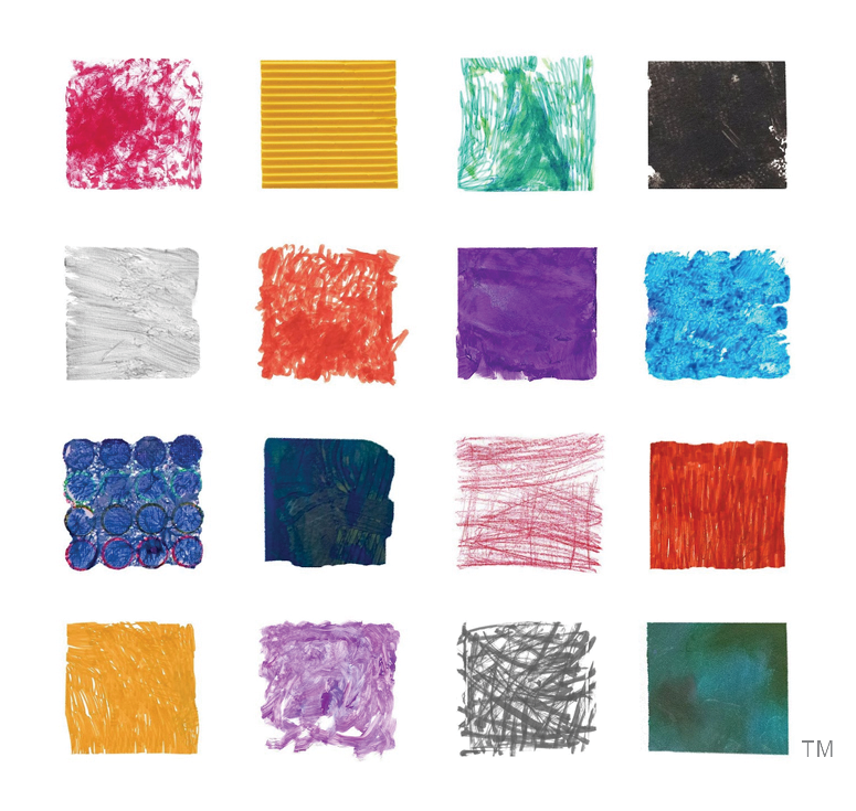 Texture collage logo for the CVI protocol